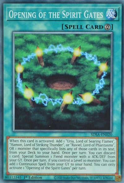 Opening of the Spirit Gates [SDSA-EN020] Common | Exor Games Bridgewater