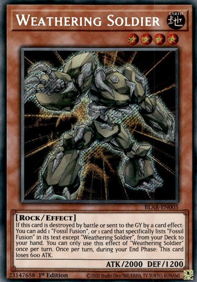 Weathering Soldier [BLAR-EN005] Secret Rare | Exor Games Bridgewater