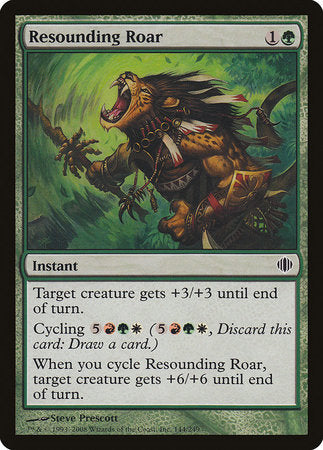 Resounding Roar [Shards of Alara] | Exor Games Bridgewater