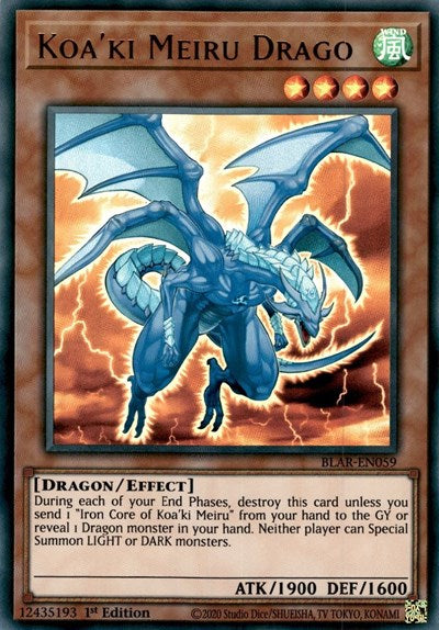 Koa'ki Meiru Drago [BLAR-EN059] Ultra Rare | Exor Games Bridgewater