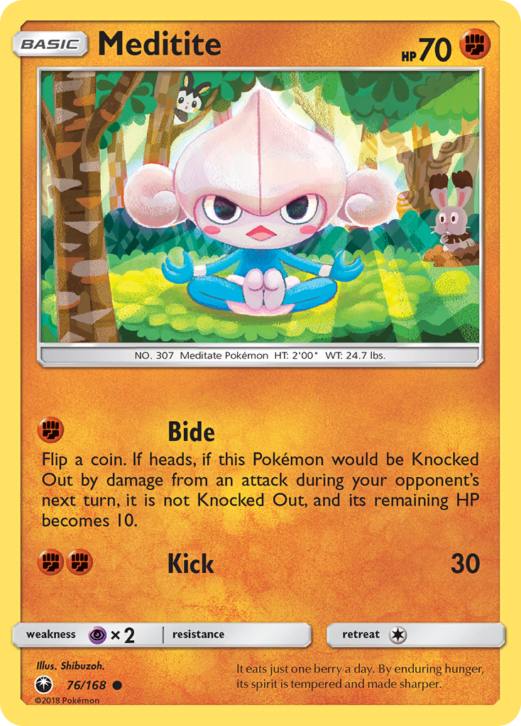 Meditite (76/168) [Sun & Moon: Celestial Storm] | Exor Games Bridgewater