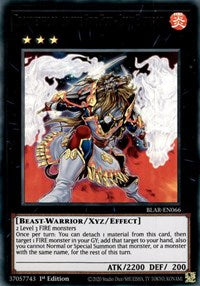 Brotherhood of the Fire Fist - Lion Emperor [BLAR-EN066] Ultra Rare | Exor Games Bridgewater