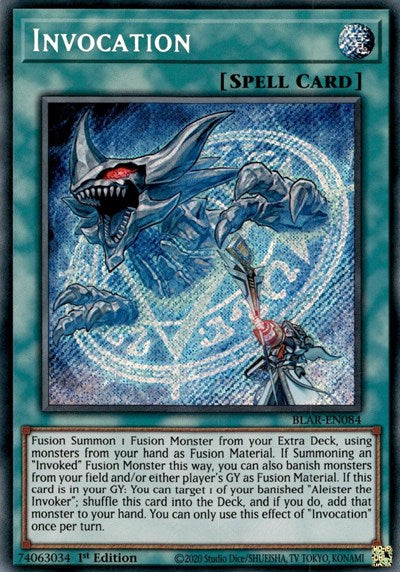 Invocation [BLAR-EN084] Secret Rare | Exor Games Bridgewater