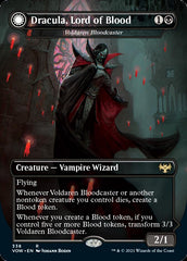 Voldaren Bloodcaster // Bloodbat Summoner - Dracula, Lord of Blood // Dracula, Lord of Bats [Innistrad: Crimson Vow] | Exor Games Bridgewater