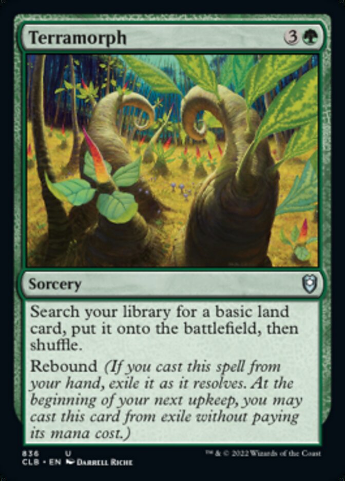 Terramorph [Commander Legends: Battle for Baldur's Gate] | Exor Games Bridgewater