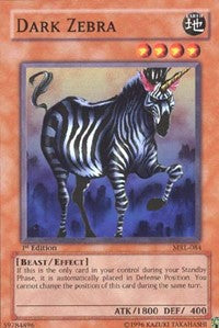 Dark Zebra [MRL-084] Common | Exor Games Bridgewater