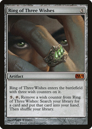 Ring of Three Wishes [Magic 2014] | Exor Games Bridgewater