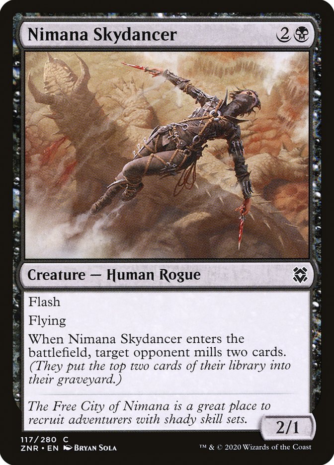 Nimana Skydancer [Zendikar Rising] | Exor Games Bridgewater