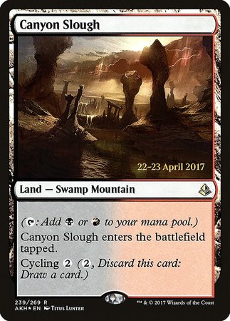 Canyon Slough [Amonkhet Promos] | Exor Games Bridgewater