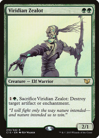 Viridian Zealot [Commander 2015] | Exor Games Bridgewater