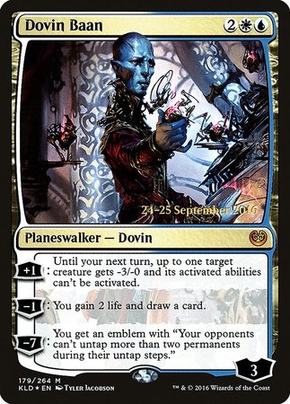 Dovin Baan [Kaladesh Promos] | Exor Games Bridgewater