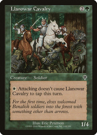 Llanowar Cavalry [Invasion] | Exor Games Bridgewater