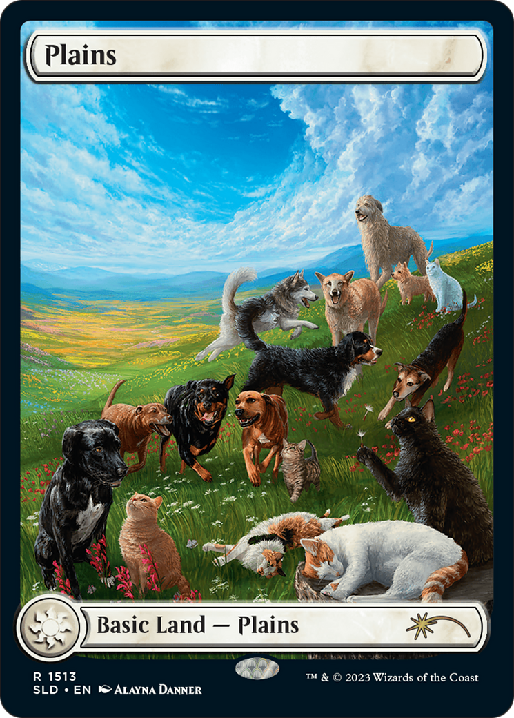 Plains (1513) [Secret Lair Commander Deck: Raining Cats and Dogs] | Exor Games Bridgewater