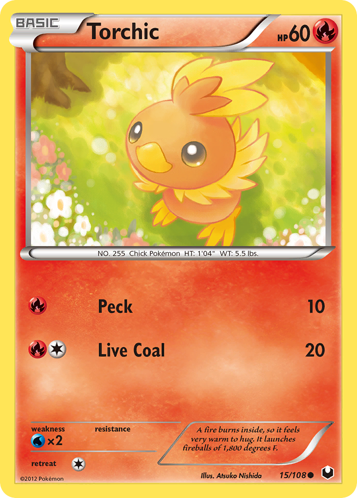 Torchic (15/108) [Black & White: Dark Explorers] | Exor Games Bridgewater