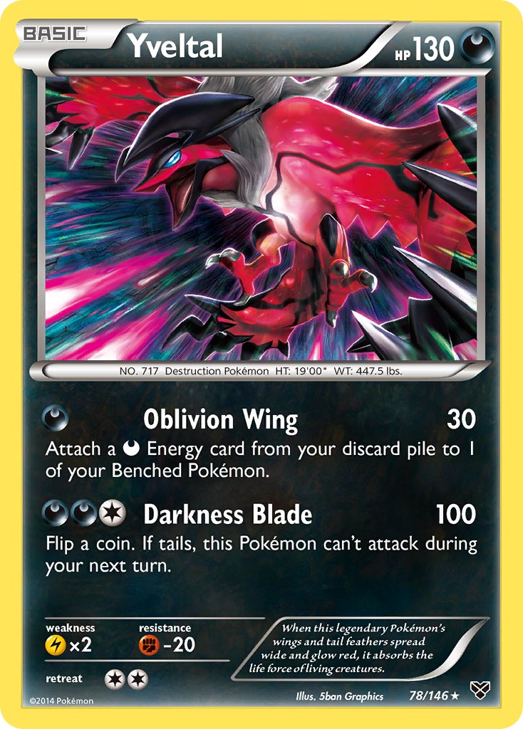 Yveltal (78/146) (Theme Deck Exclusive) [XY: Base Set] | Exor Games Bridgewater