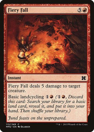 Fiery Fall [Modern Masters 2015] | Exor Games Bridgewater