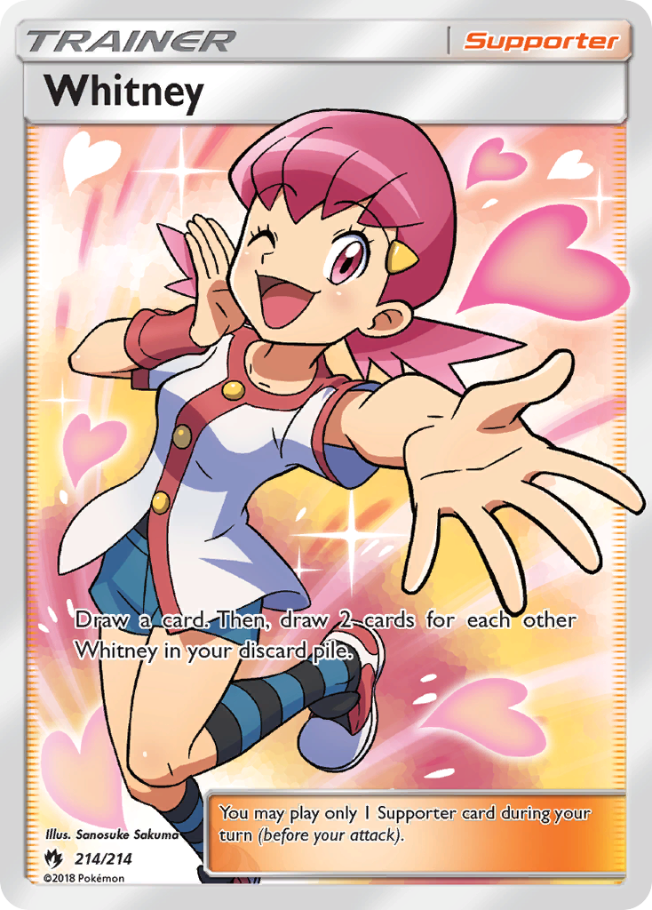 Whitney (214/214) [Sun & Moon: Lost Thunder] | Exor Games Bridgewater