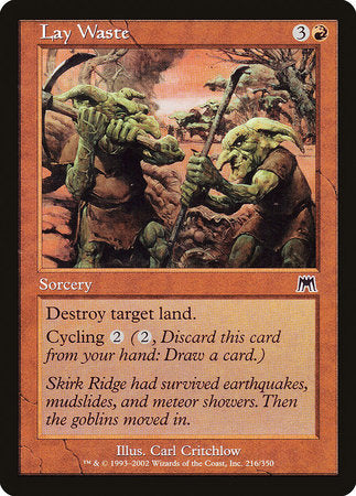 Lay Waste [Onslaught] | Exor Games Bridgewater
