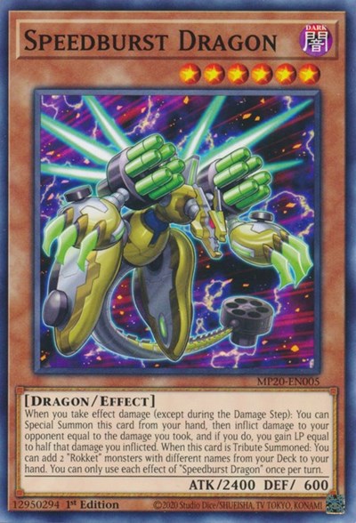 Speedburst Dragon [MP20-EN005] Common | Exor Games Bridgewater