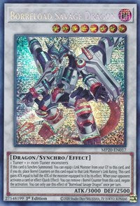 Borreload Savage Dragon [MP20-EN017] Prismatic Secret Rare | Exor Games Bridgewater