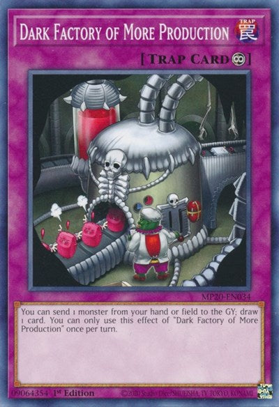Dark Factory of More Production [MP20-EN034] Common | Exor Games Bridgewater