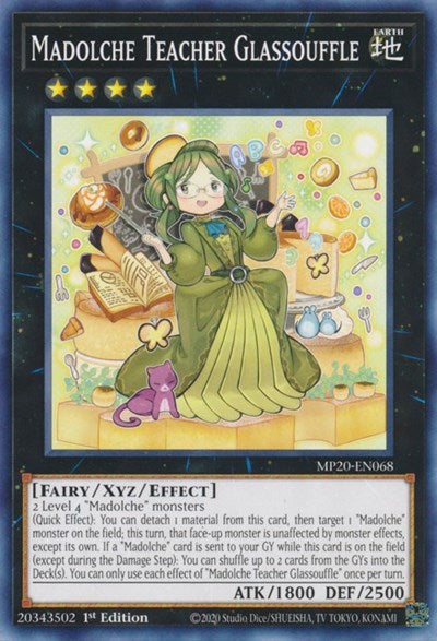 Madolche Teacher Glassouffle [MP20-EN068] Common | Exor Games Bridgewater