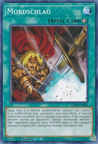 Mordschlag [MP20-EN081] Common | Exor Games Bridgewater