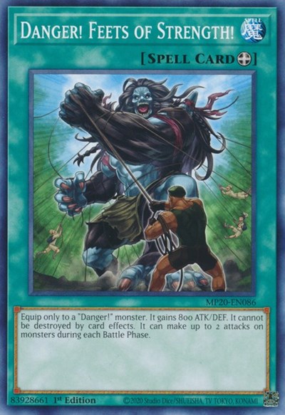 Danger! Feets of Strength! [MP20-EN086] Common | Exor Games Bridgewater