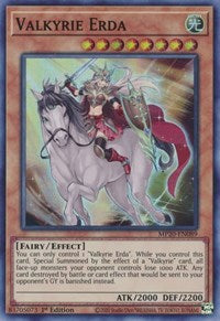 Valkyrie Erda [MP20-EN089] Super Rare | Exor Games Bridgewater