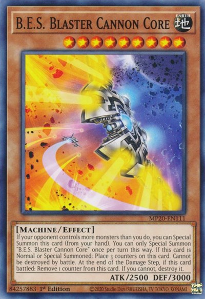 B.E.S. Blaster Cannon Core [MP20-EN111] Common | Exor Games Bridgewater