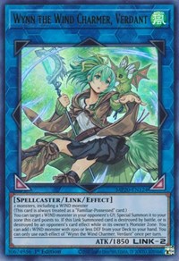 Wynn the Wind Charmer, Verdant [MP20-EN124] Ultra Rare | Exor Games Bridgewater