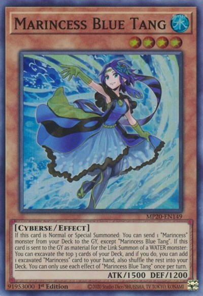 Marincess Blue Tang [MP20-EN149] Super Rare | Exor Games Bridgewater