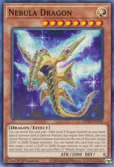 Nebula Dragon [MP20-EN159] Common | Exor Games Bridgewater