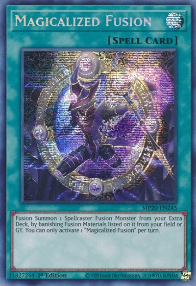 Magicalized Fusion [MP20-EN245] Prismatic Secret Rare | Exor Games Bridgewater