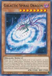 Galactic Spiral Dragon [MP20-EN160] Common | Exor Games Bridgewater