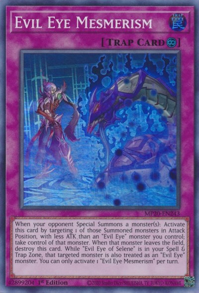 Evil Eye Mesmerism [MP20-EN243] Super Rare | Exor Games Bridgewater