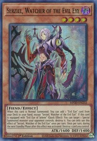 Serziel, Watcher of the Evil Eye [MP20-EN232] Ultra Rare | Exor Games Bridgewater