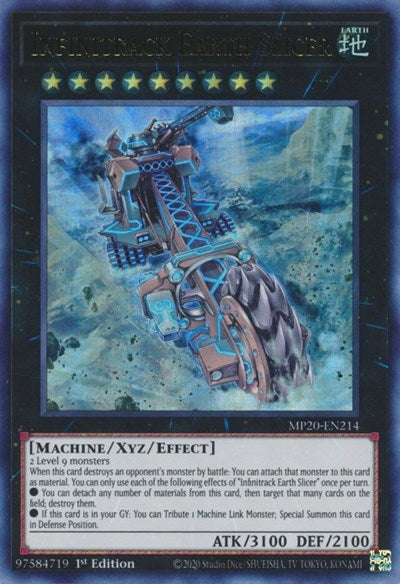 Infinitrack Earth Slicer [MP20-EN214] Ultra Rare | Exor Games Bridgewater