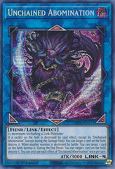 Unchained Abomination [MP20-EN175] Prismatic Secret Rare | Exor Games Bridgewater