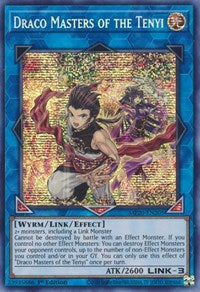 Draco Masters of the Tenyi [MP20-EN205] Prismatic Secret Rare | Exor Games Bridgewater