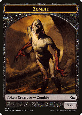 Zombie Token [Modern Masters 2017 Tokens] | Exor Games Bridgewater