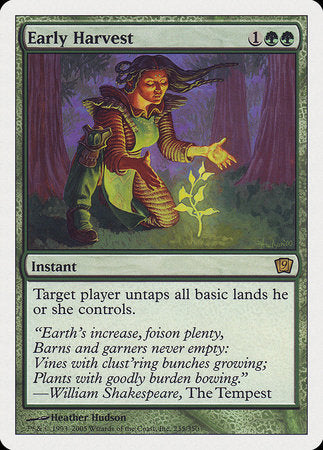 Early Harvest [Ninth Edition] | Exor Games Bridgewater