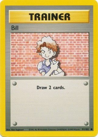 Bill (91/102) [Base Set Unlimited] | Exor Games Bridgewater