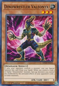 Dinowrestler Valeonyx [MP20-EN151] Common | Exor Games Bridgewater