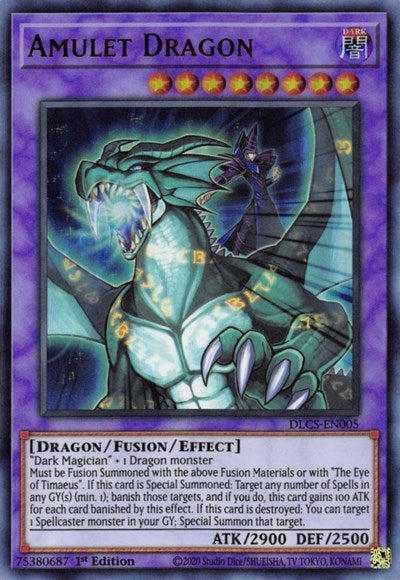 Amulet Dragon [DLCS-EN005] Ultra Rare | Exor Games Bridgewater