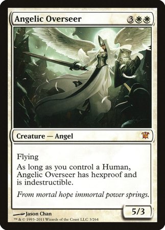 Angelic Overseer [Innistrad] | Exor Games Bridgewater