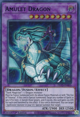 Amulet Dragon (Blue) [DLCS-EN005] Ultra Rare | Exor Games Bridgewater