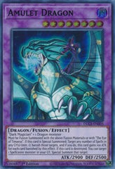 Amulet Dragon (Green) [DLCS-EN005] Ultra Rare | Exor Games Bridgewater