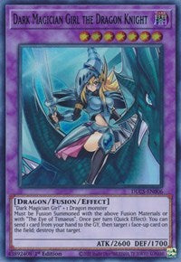 Dark Magician Girl the Dragon Knight (Blue) [DLCS-EN006] Ultra Rare | Exor Games Bridgewater