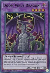 Doom Virus Dragon (Blue) [DLCS-EN055] Ultra Rare | Exor Games Bridgewater